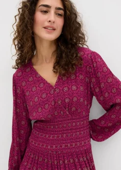 Minikleid aus fließender Viskose