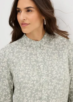 Minikleid aus fließender Viskose