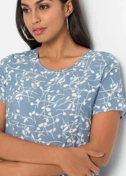 Minikleid aus fließender Viskose