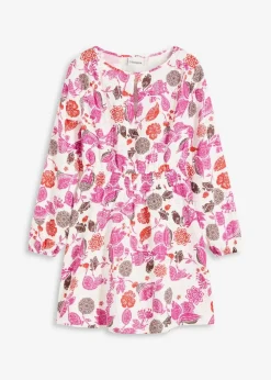 Minikleid aus Musselin