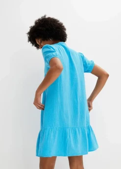 Minikleid aus Musselin