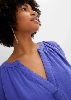 Minikleid aus reiner Baumwolle