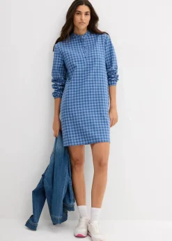 Minikleid aus reiner Baumwolle