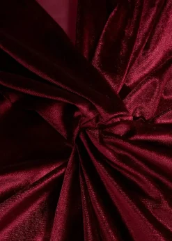 Minikleid aus softem Samt