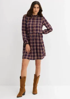 Minikleid aus softer Viskose