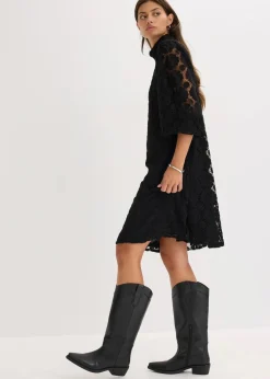 Minikleid aus Spitze