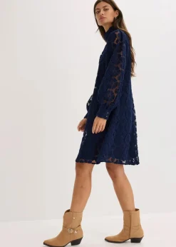 Minikleid aus Spitze