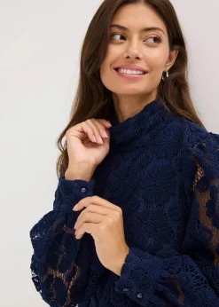 Minikleid aus Spitze