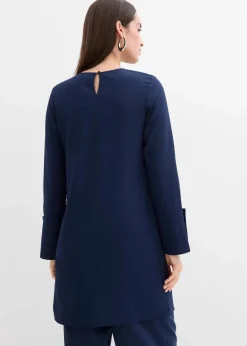 Minikleid aus strukturiertem Material