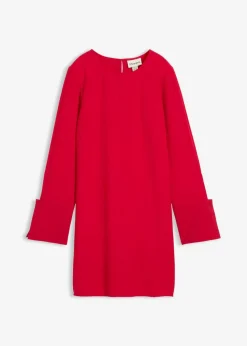 Minikleid aus strukturiertem Material