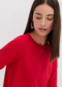 Minikleid aus strukturiertem Material