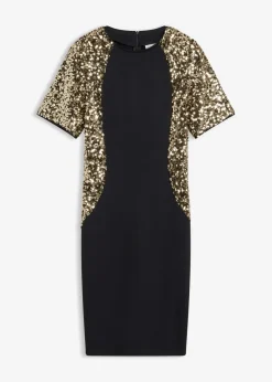 Minikleid mit Pailletten