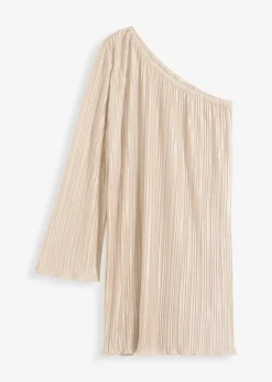 Minikleid mit Plissee