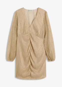 Minikleid mit Raffung