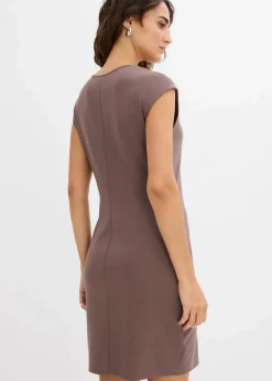 Minikleid mit Schlitz