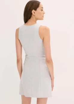 Minikleid mit Schmuck-Knopf