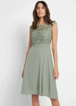 Minikleid mit Spitze