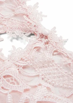 Minikleid mit Spitze