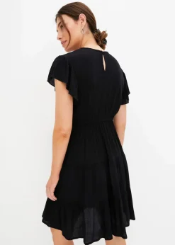 Minikleid mit Stickerei