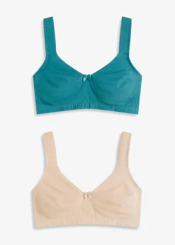 Minimizer T-Shirt BH ohne Bügel mit Bio-Baumwolle (2er Pack)