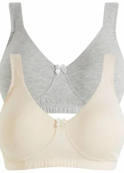 Minimizer T-Shirt BH ohne Bügel mit Bio-Baumwolle (2er Pack)