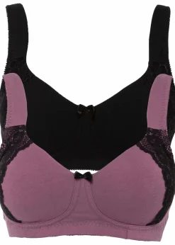 Minimizer-BH ohne Bügel mit Bio-Baumwolle (2er Pack)