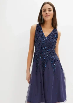 Mini-Paillettenkleid