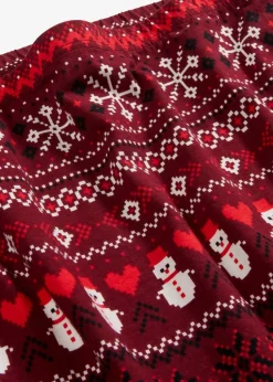 Minirock mit Norwegermuster aus Baumwoll-Elasthan-Mix