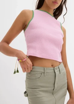 Minirock aus elastischem Baumwoll-Mix