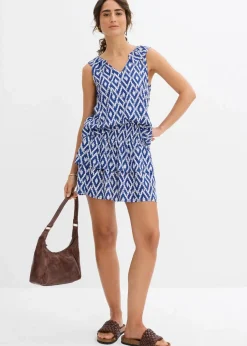 Minirock aus fließender Viskose