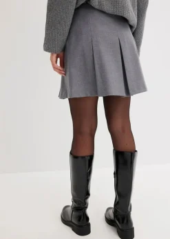 Minirock aus Viskose-Mix