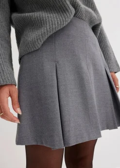 Minirock aus Viskose-Mix