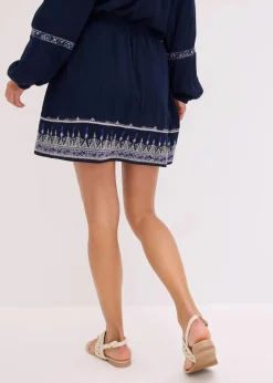 Minirock mit Stickerei