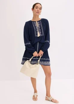 Minirock mit Stickerei