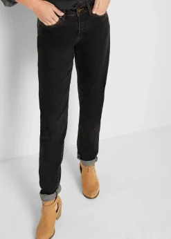 Mom Jeans Mid Waist, long