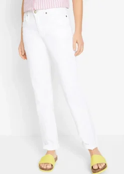 Mom Jeans Mid Waist, long