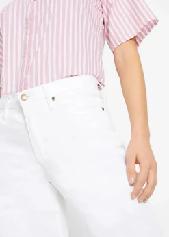 Mom Jeans Mid Waist, long