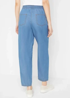 Mom-Jeans High Waist, Bio-Baumwolle