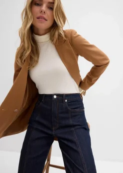 Mom-Jeans High Waist, Stretch