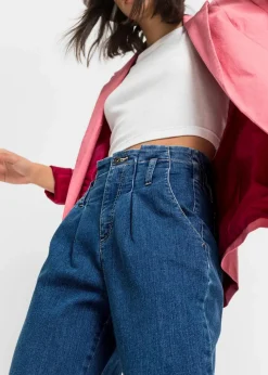 Mom-Jeans, High Waist, Stretch