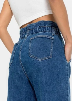 Mom-Jeans, High Waist, Stretch