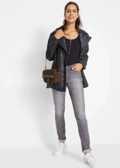 Mom-Jeans Mid Waist, Komfort-Stretch