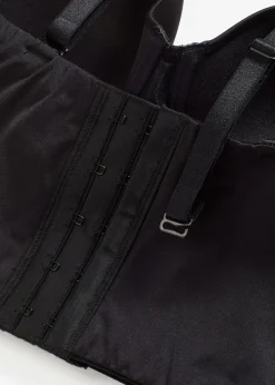 Multiway Schalen-BH Top mit Glanzeffekt