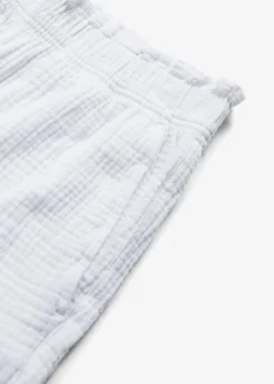 Musselin-Shorts aus reiner Baumwolle