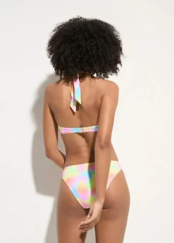 Neckholder-Bikini mit Raffung (2-tlg.Set)