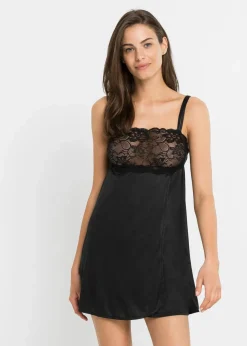 Negligé mit Glanzeffekt