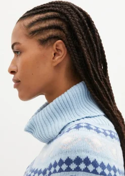 Norweger-Rollkragenpullover