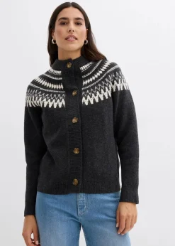 Norweger-Strickjacke