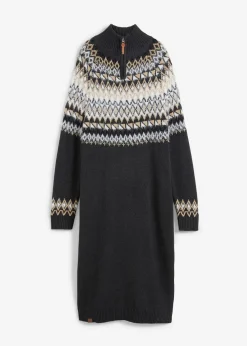 Norweger-Strickkleid