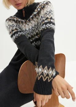 Norweger-Strickkleid